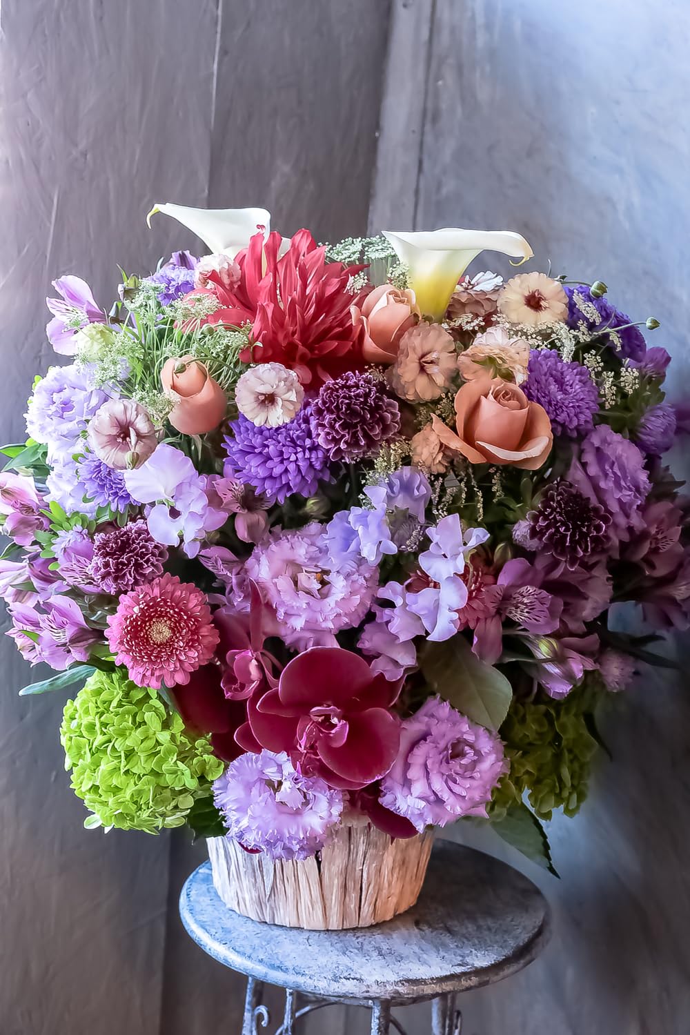 アレンジメントフラワー 生花 ギフト 3Lサイズ イメージ(可愛